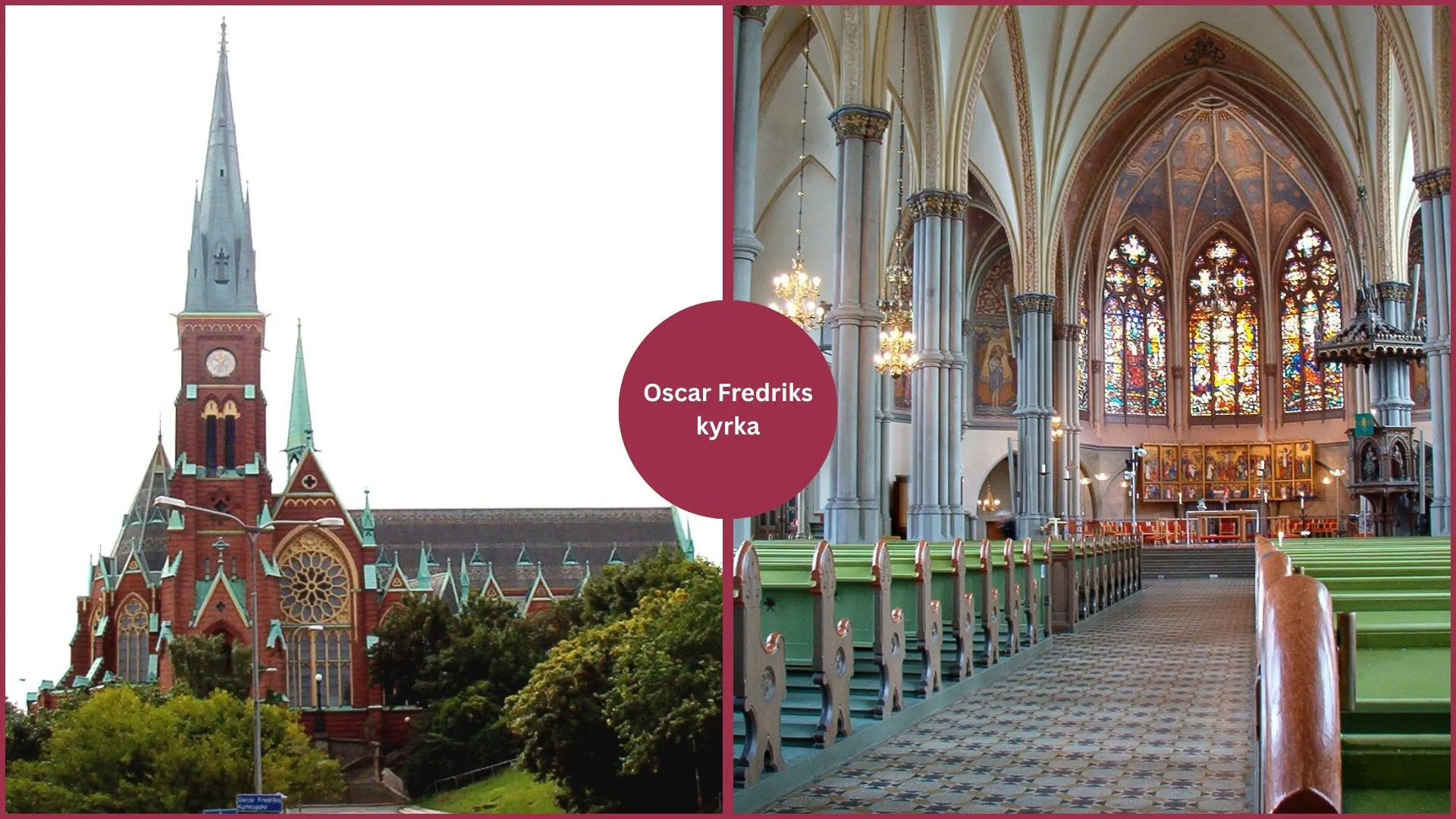 Oscar Fredriks kyrka goteborg vigsel