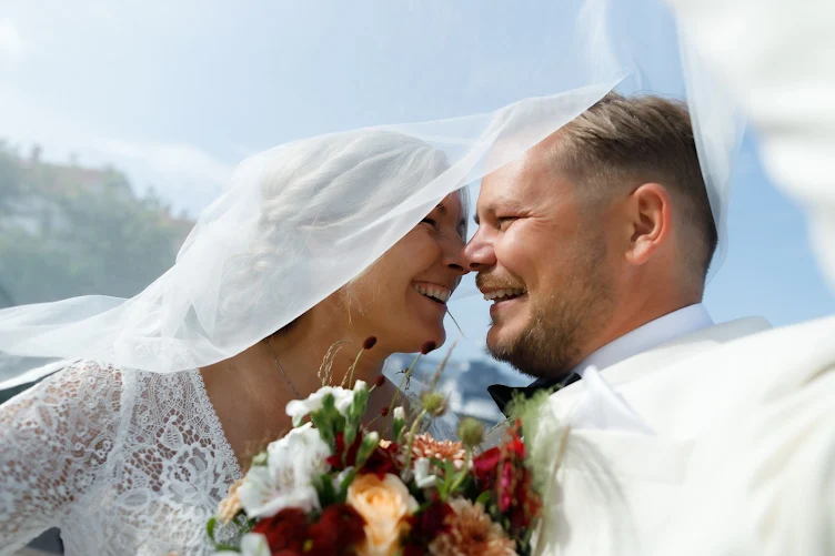 Skärgårdsbröllop bröllopsfotograf av Anton Kozyr
