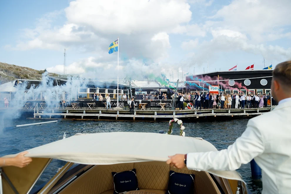 Skärgårdsbröllop fotografering av anton kozyr