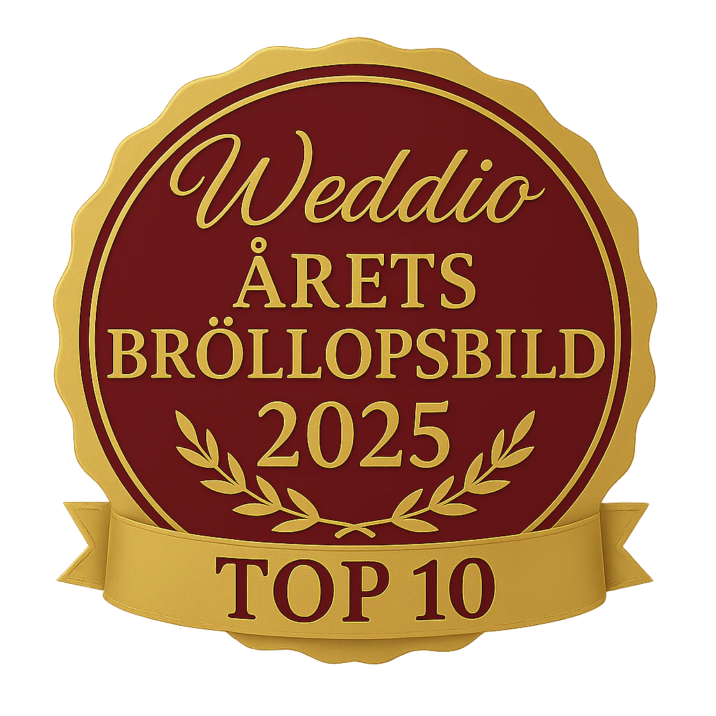 Weddio årets bröllopsbild 2025 top 10