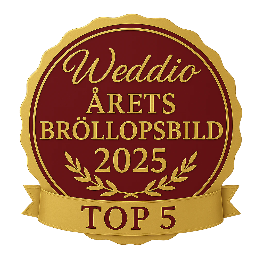 Weddio årets bröllopsbild 2025 top 5